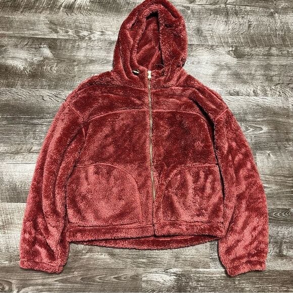 Old Navy Fleece Zip Up Jacket Size Medium - Picture 1 of 8